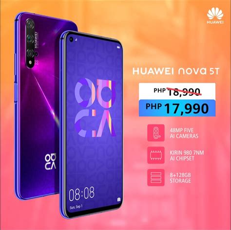 nova 5t specs and price philippines|Huawei Nova 5T launches in the Philippines, priced .